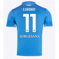 Billiga SSC Napoli Romelu Lukaku #11 Hemma fotbollskläder 2024-25 Kortärmad